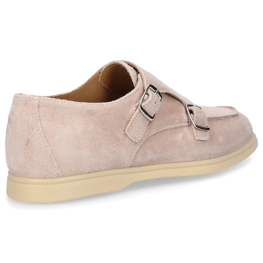 EN AVANT - Loafer 538 Veloursleder - beige