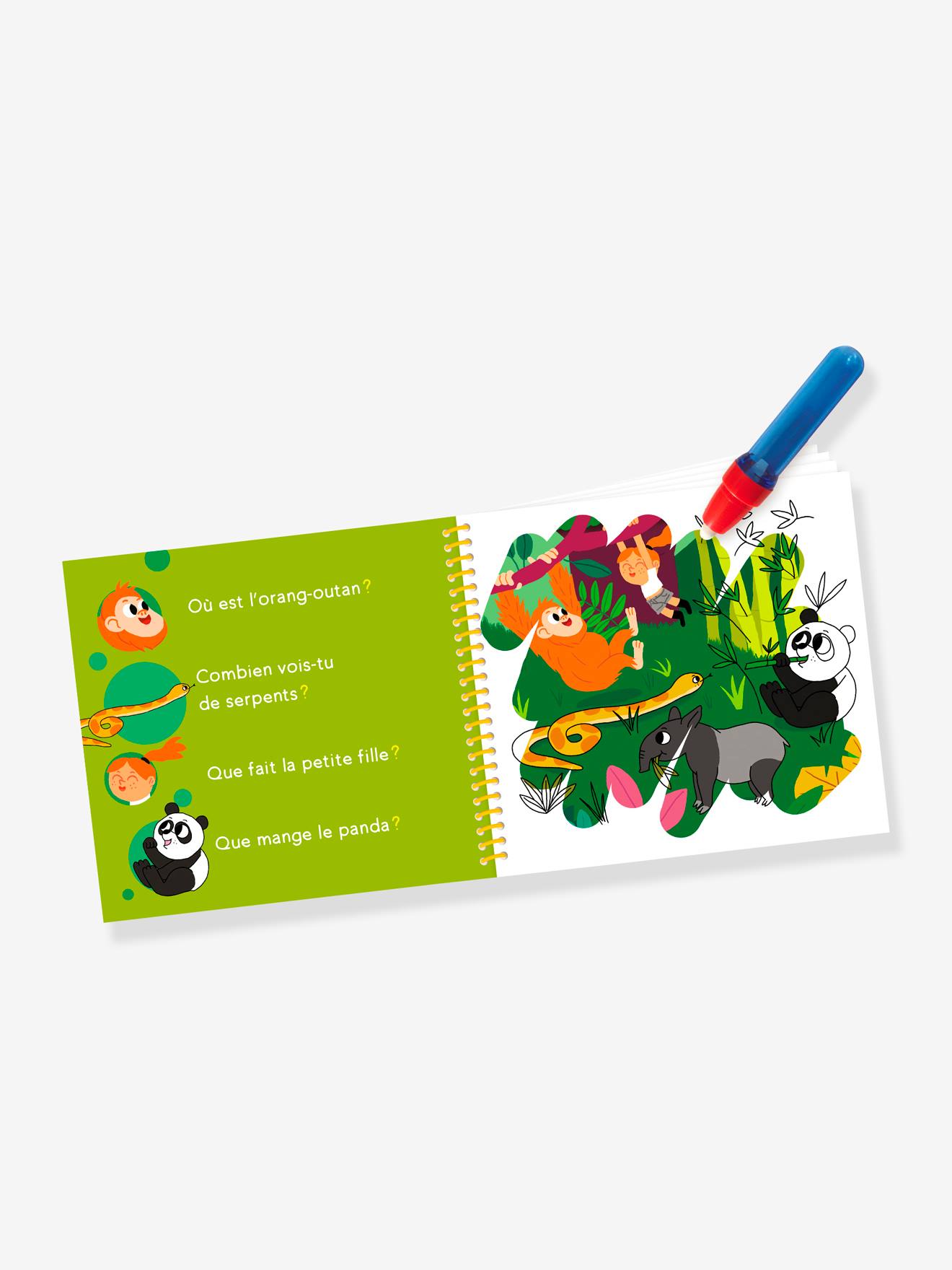 Carnet Coloréo jungle