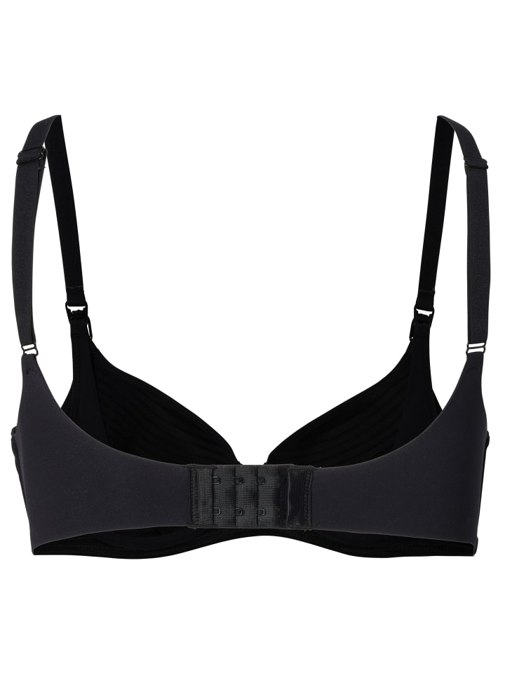 Noppies Gepolsterter Still-Bh Spacer Stripe Nursing Bra in Black günstig kaufen