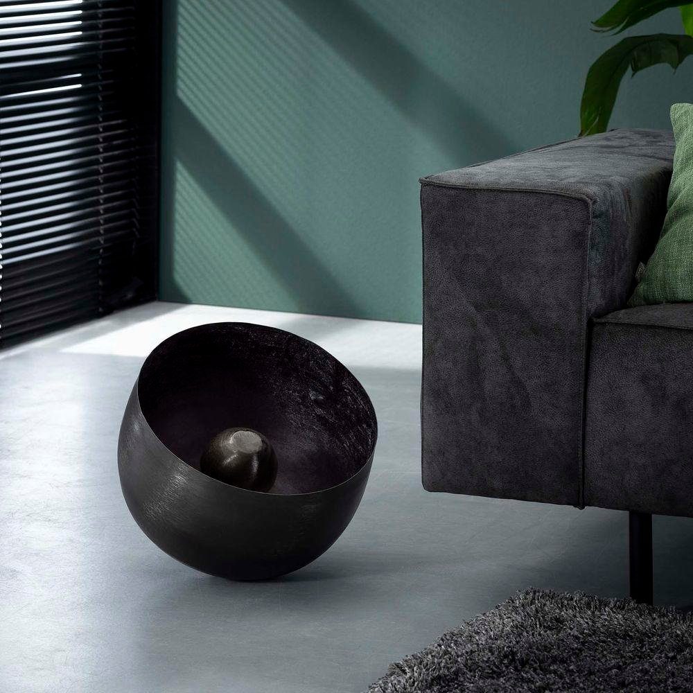 famlights Tischleuchte, Tischleuchte Leonardo in Schwarz-glänzend E27 360mm, keine Angabe, Leuchtmittel enthalten: Nein, warmweiss, Tischleuchte, Nachttischlampe, Tischlampe