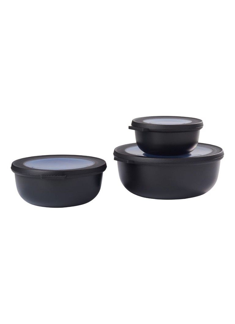 Set de recipiente alimentare Mepal Multibowl Cirqula, 3 piese