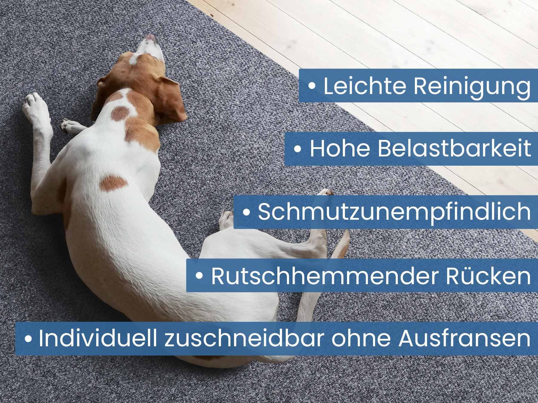 Läufer PICOLLO, Primaflor-Ideen in Textil, rechteckig, Höhe: 8 mm, Schmutzfangläufer, Schmutzfangteppich, Schmutzmatte, rutschhemmend