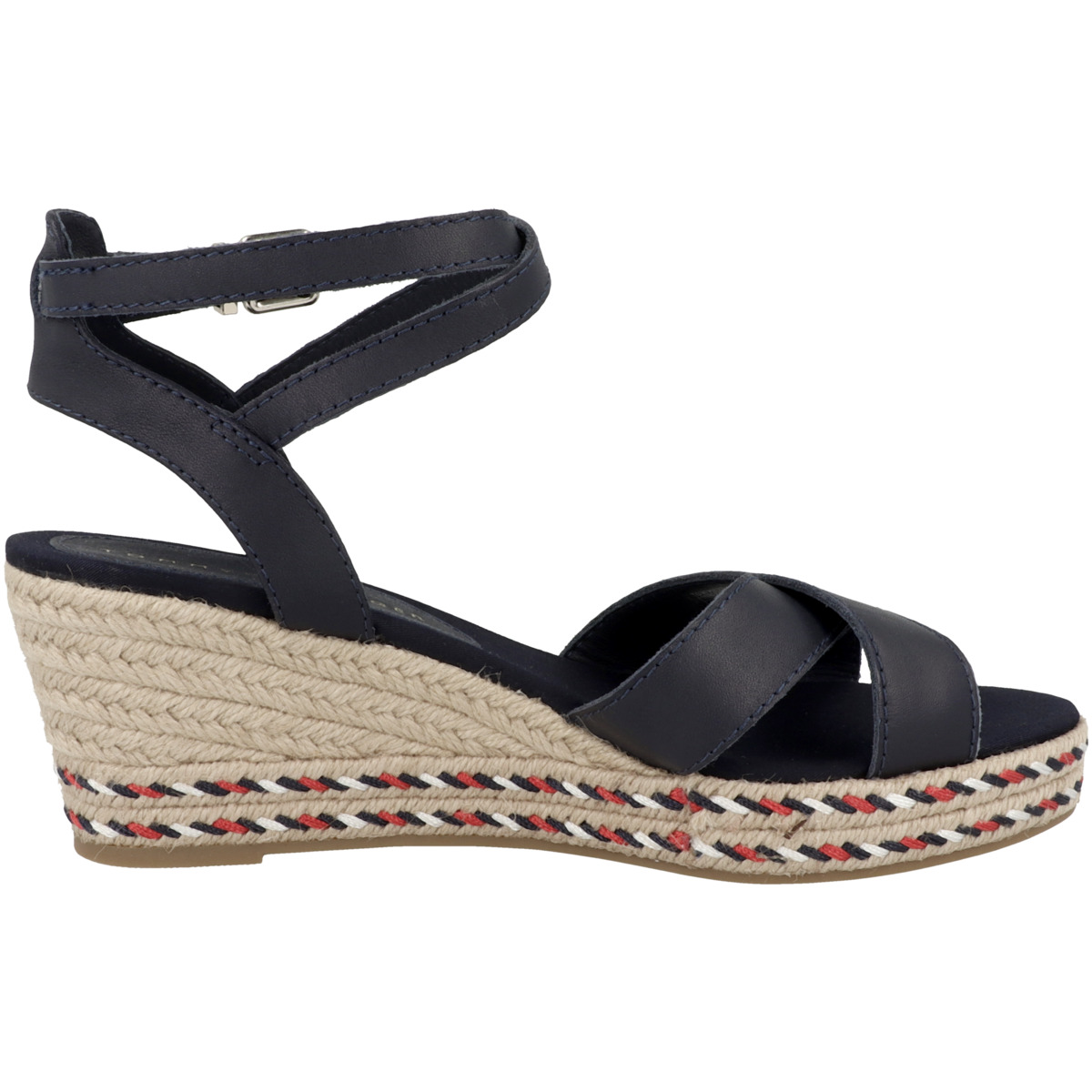Tommy Hilfiger Feminine Low Wedge Sandal Keilsandale blau