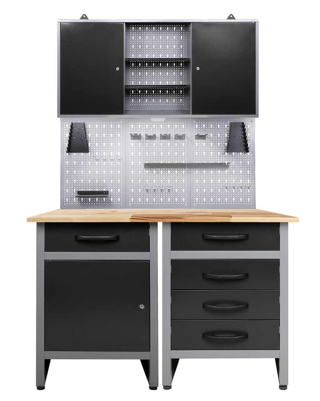 Ondis24 Ondis24 Werkstatt Set Entdecker 120 cm 1 Schrank LED
