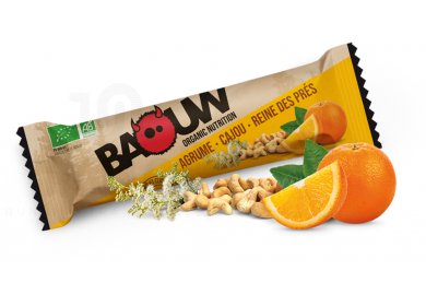 Baouw Barre nutritionnelle bio - Agrume - Cajou - Reine des prés