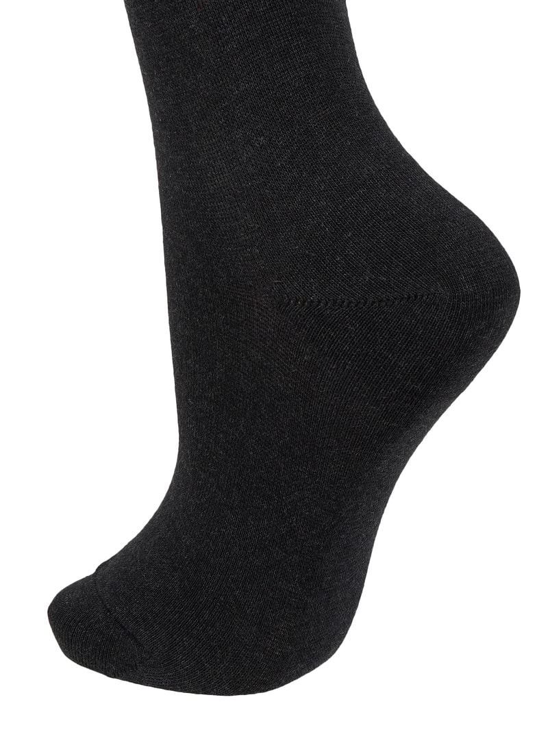 Strumpfhose mit Stretch-Anteil Modell 'Family' in anthrazit meliert