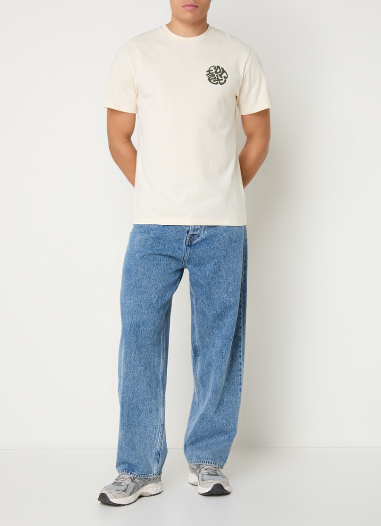 Tricou Loop Forest din bumbac organic cu logo