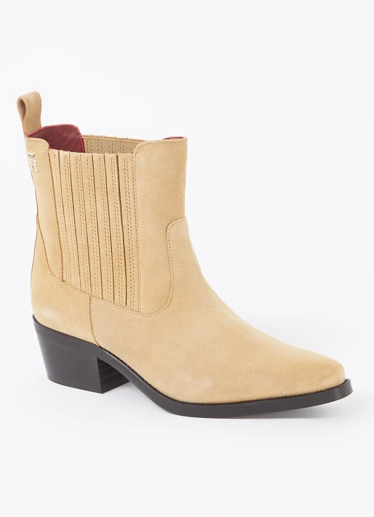 Ghete din piele întoarsă Tommy Hilfiger