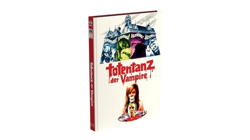 TOTENTANZ DER VAMPIRE - 2-Disc Mediabook Cover A (Blu-ray + DVD) Limited 500 Edition - Uncut