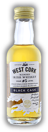 West Cork Black Cask 0,05 Liter West Cork Black Cask 0,05 Liter  0,05	 Liter - Vol 40%