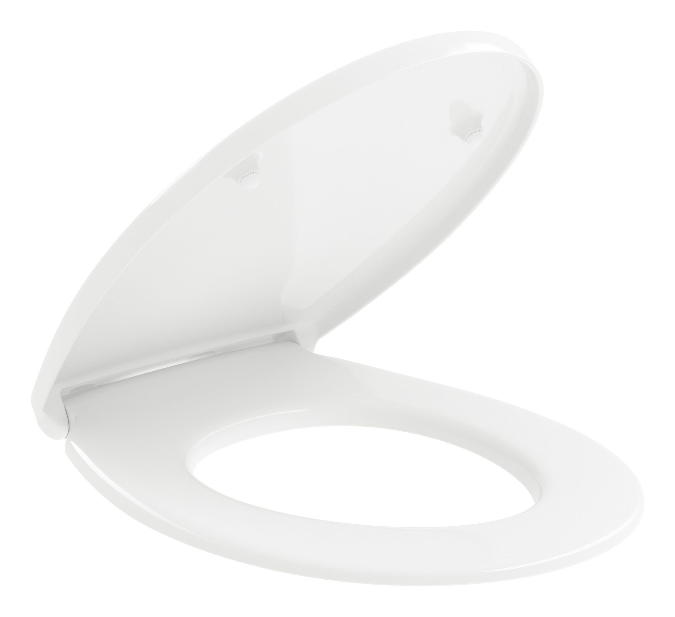 Villeroy & Boch WC-Sitz O.novo, Mit Absenkautomatik und QuickRelease 368 x 438 x 49 mm - Weiß Alpin