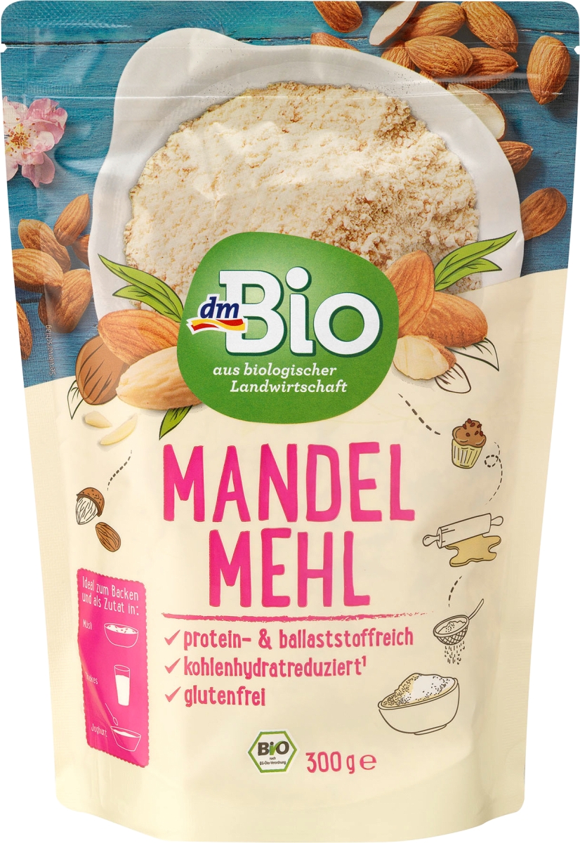Mandelmehl, glutenfrei, 300 g