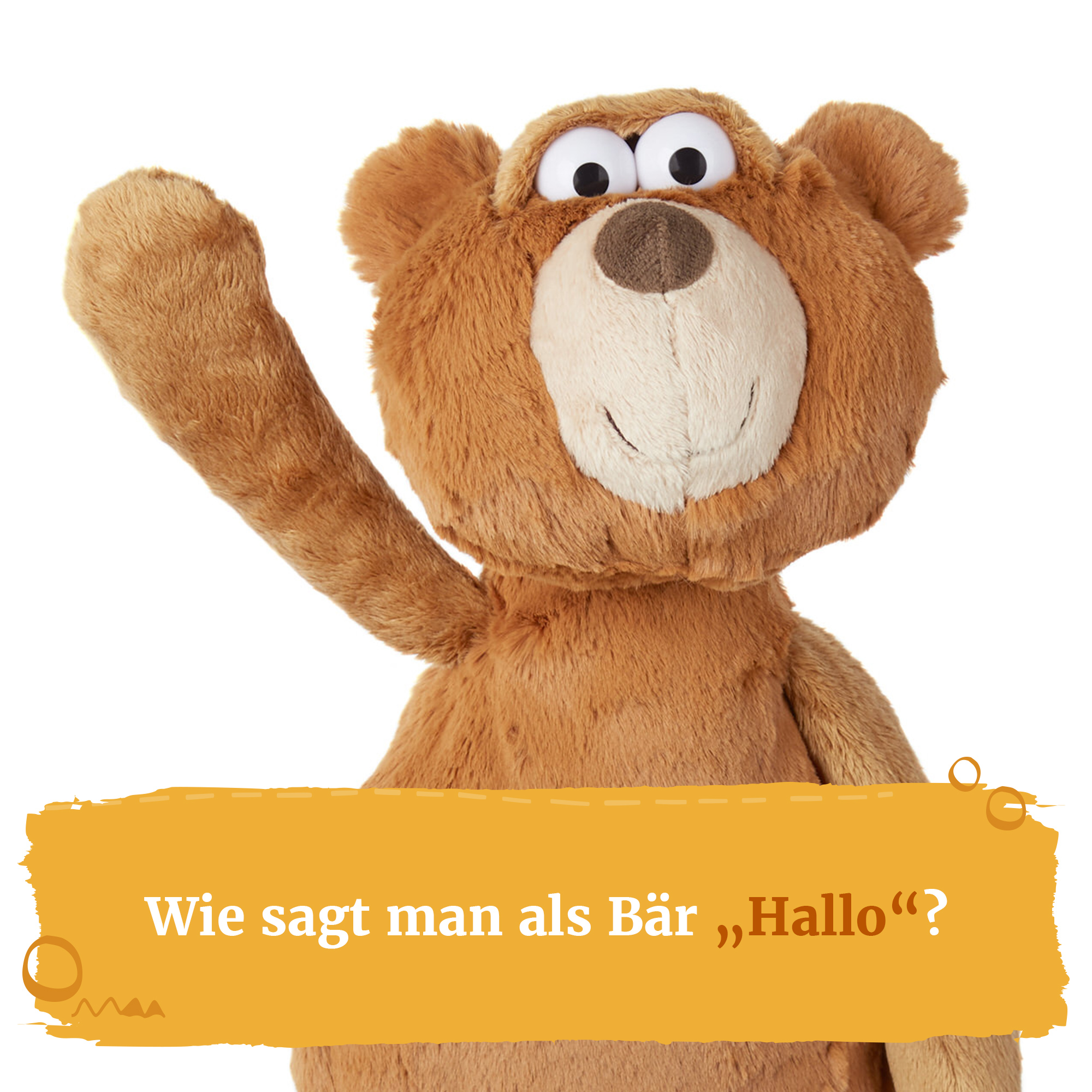 Sweety Kuscheltier Bär, Mimik-Tiere