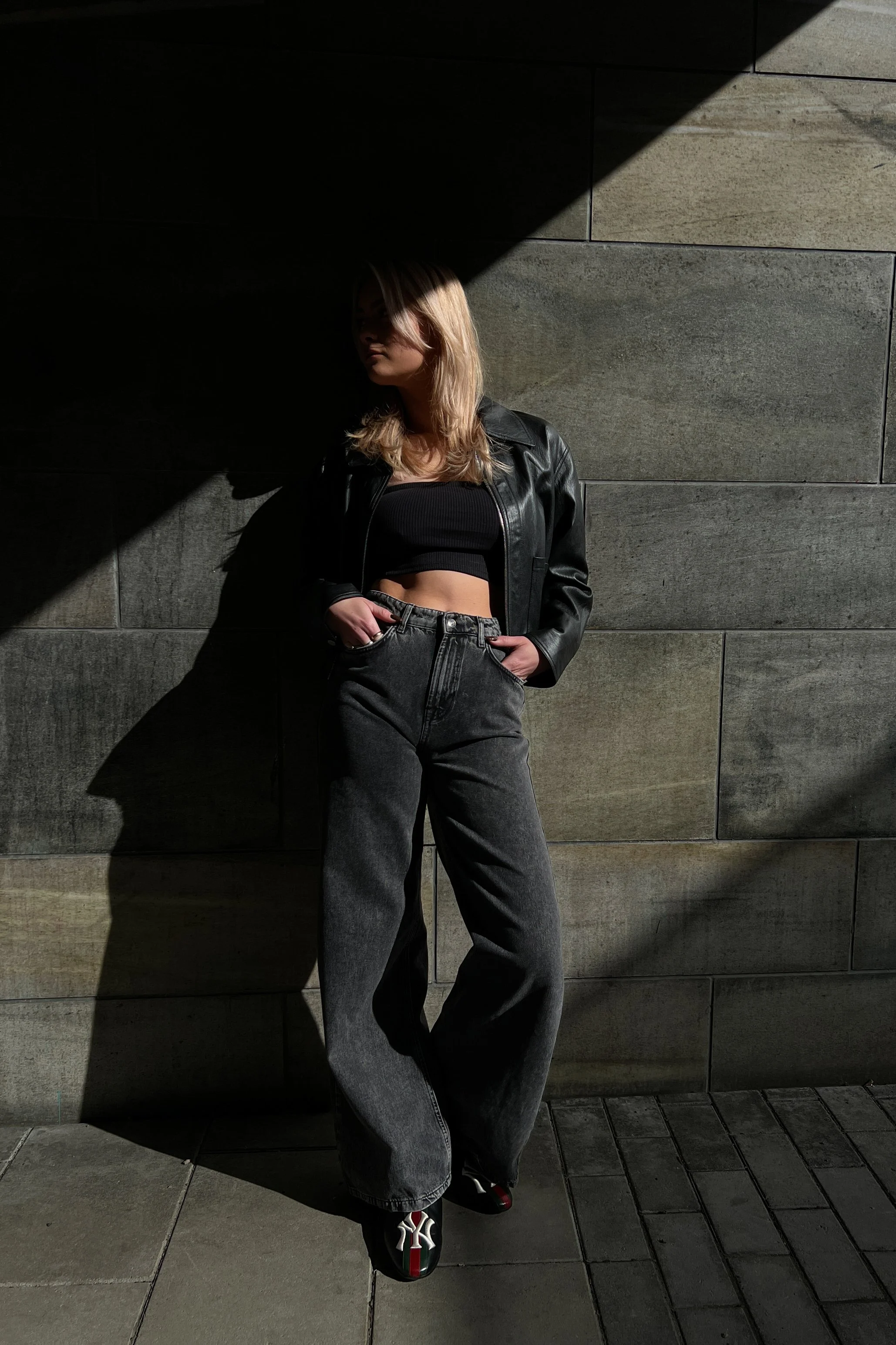 Kurzes, geripptes Tube-Top