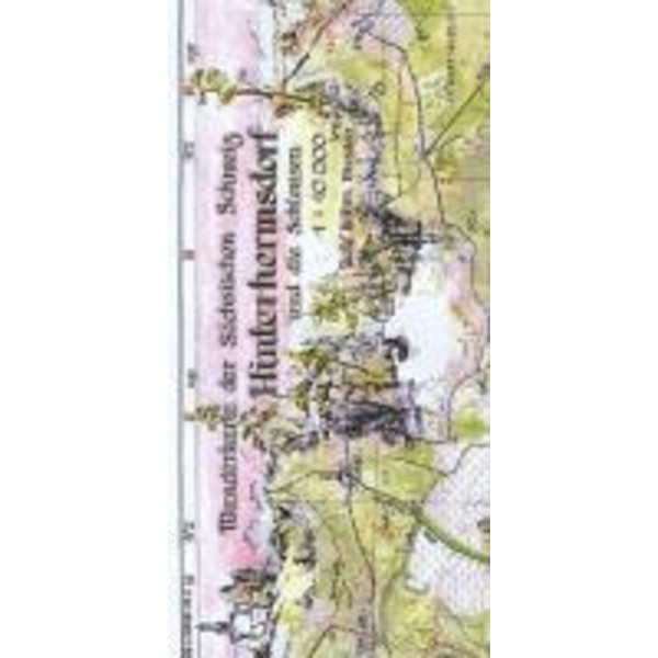 Hinterhermsdorf und die Schleusen 1 : 10 000 - Wanderkarte