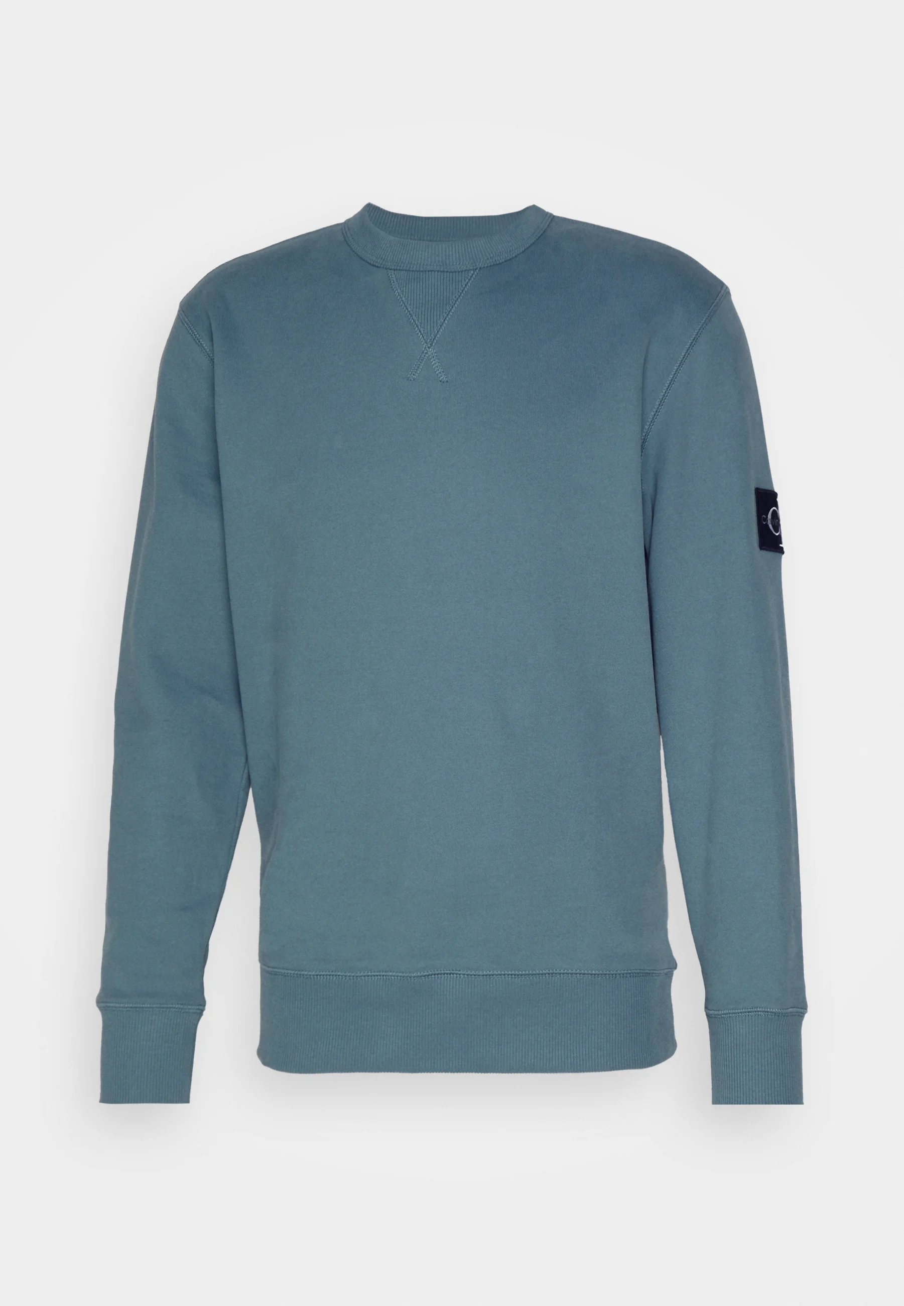 Sudadera con cuello redondo y insignia de Calvin Klein Jeans