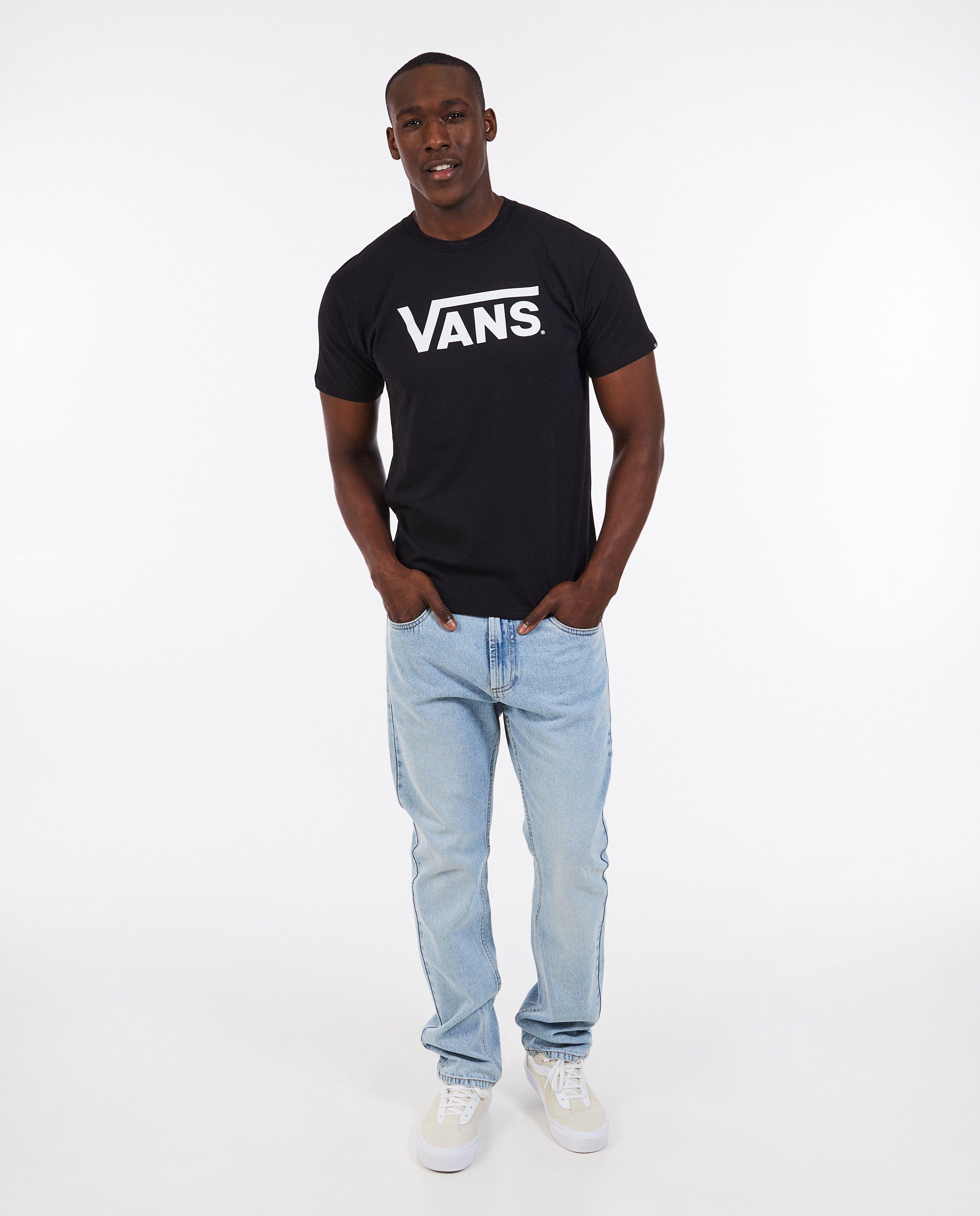 Tricou negru Vans cu litere negre