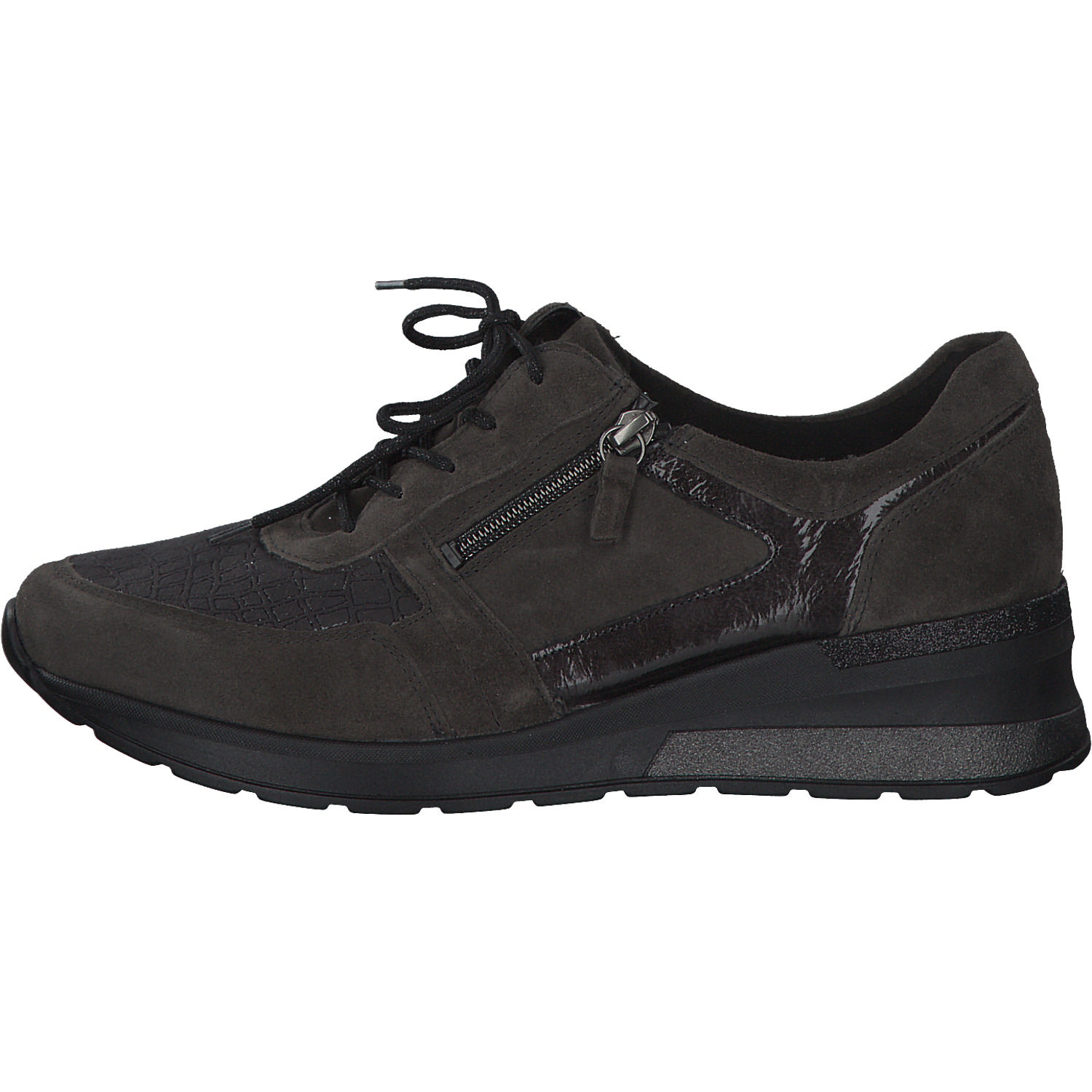 Waldläufer Clara 939H01, Sneakers Low, Damen, CARBON