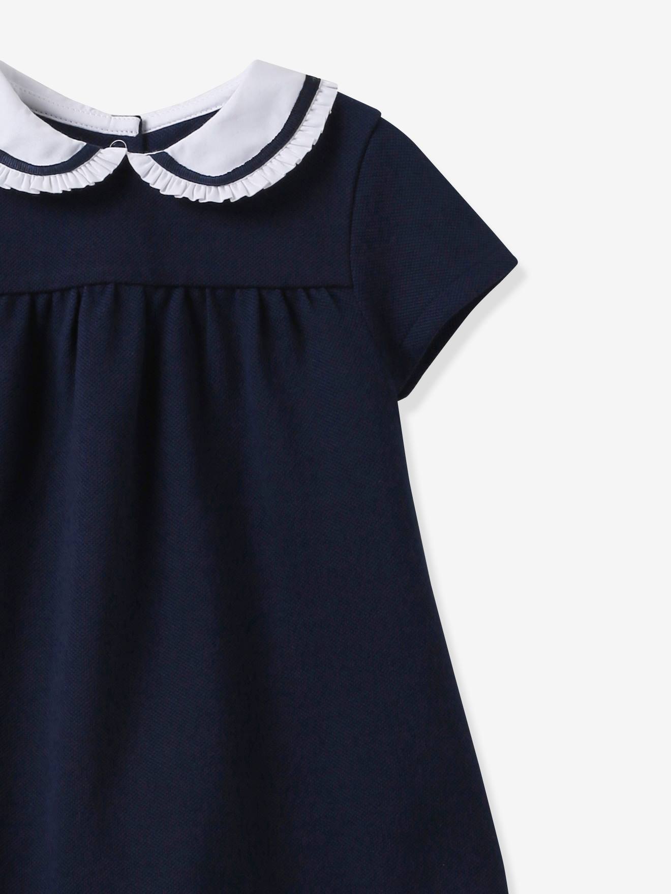 Cyrillus Baby Kleid CYRILLUS, Bio-Baumwolle - marine