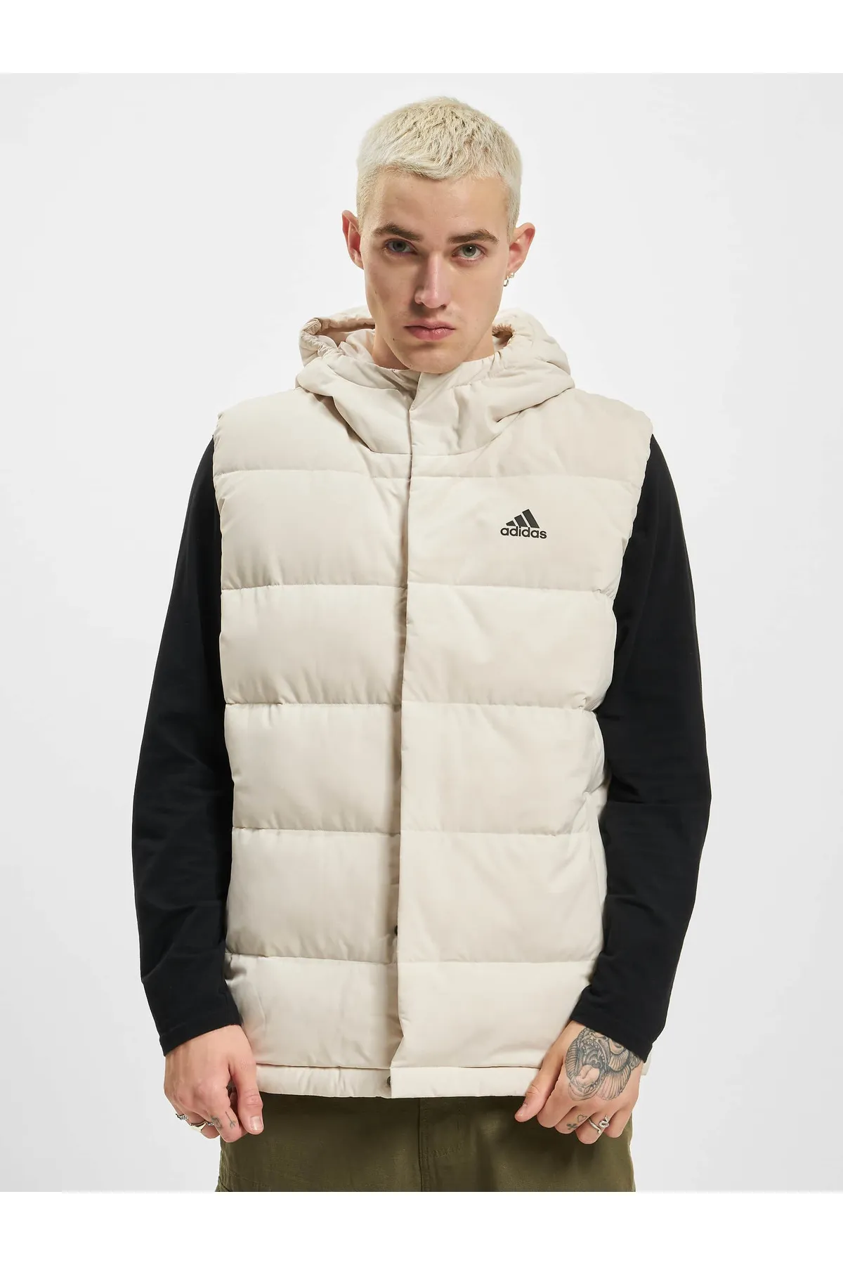 adidas  Weste - Weiß - Basic