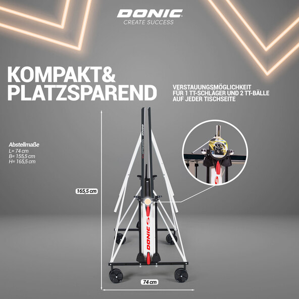 Indoor Tischtennisplatte Roller Fun