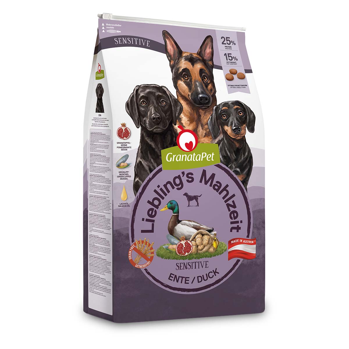 GranataPet Liebling's Mahlzeit Sensitive Ente kaufen bei ZooRoyal