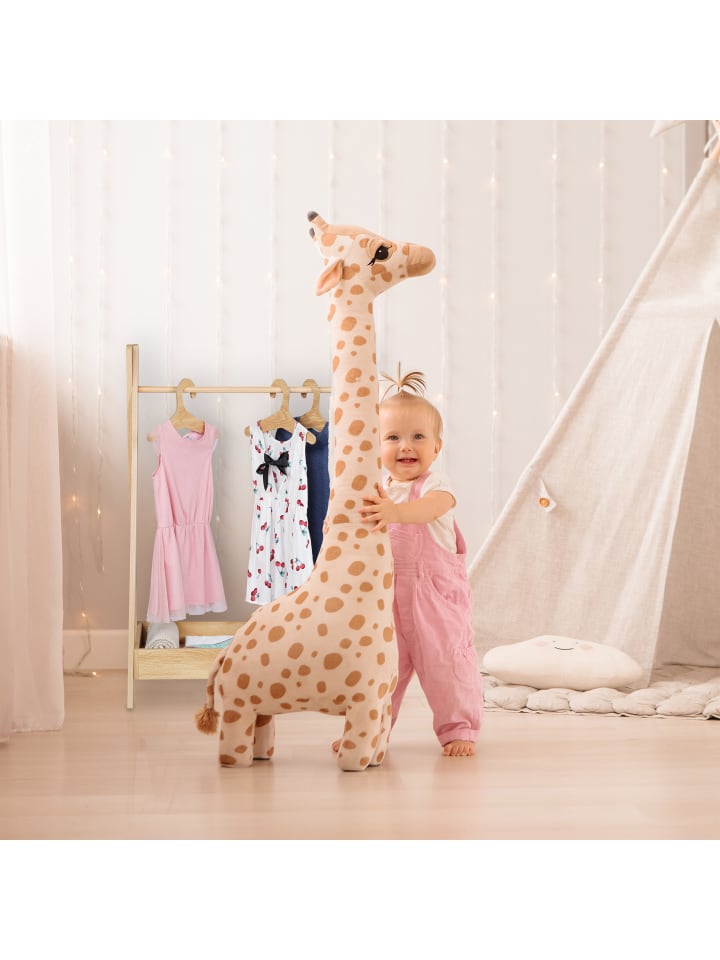 relaxdays Kinder-Kleiderständer in Natur - (B)62 x (H)98,5 x (T)40 cm günstig kaufen onesize
