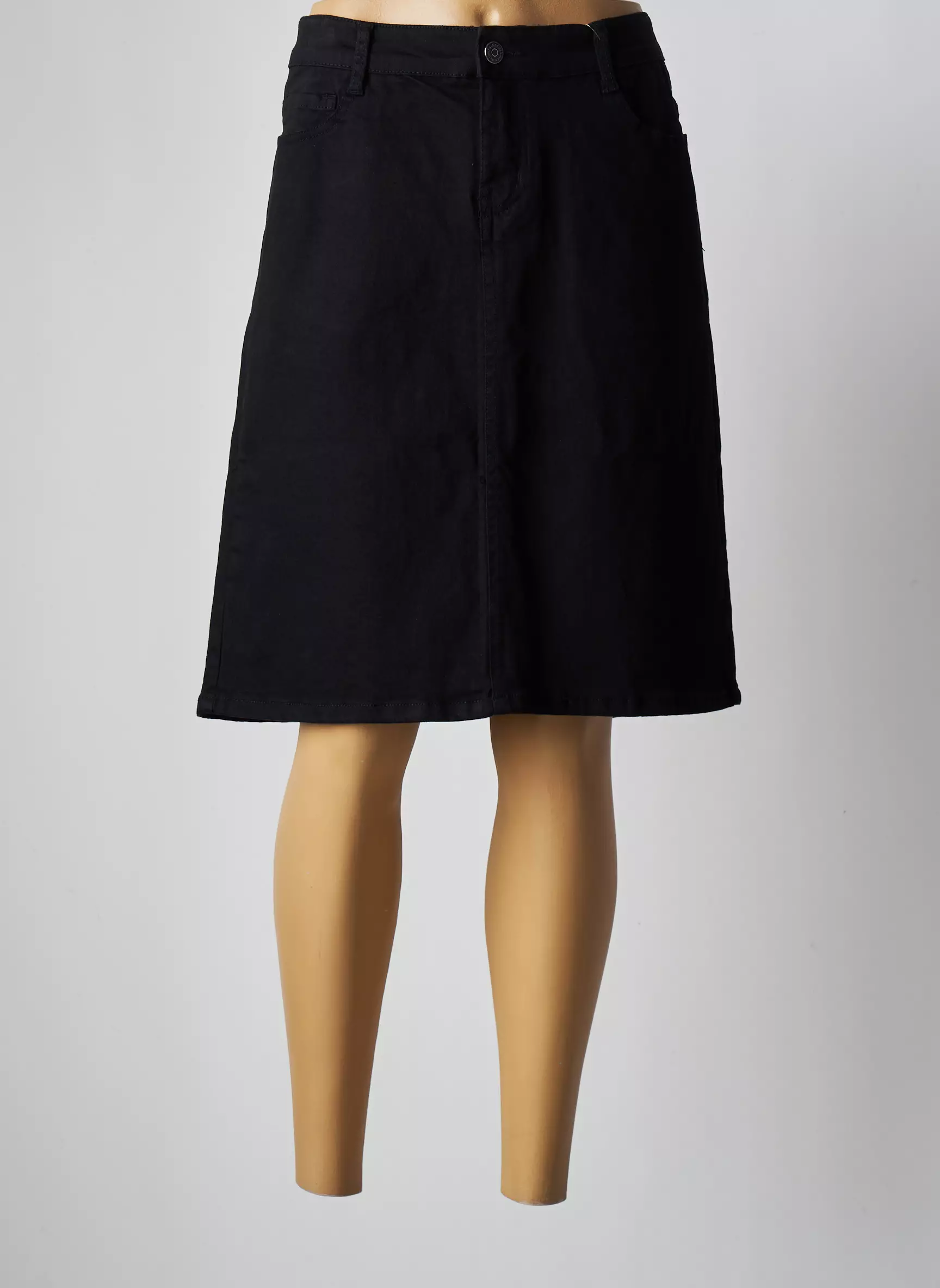 Big Spade Jupes Mi Longues Femme couleur noir