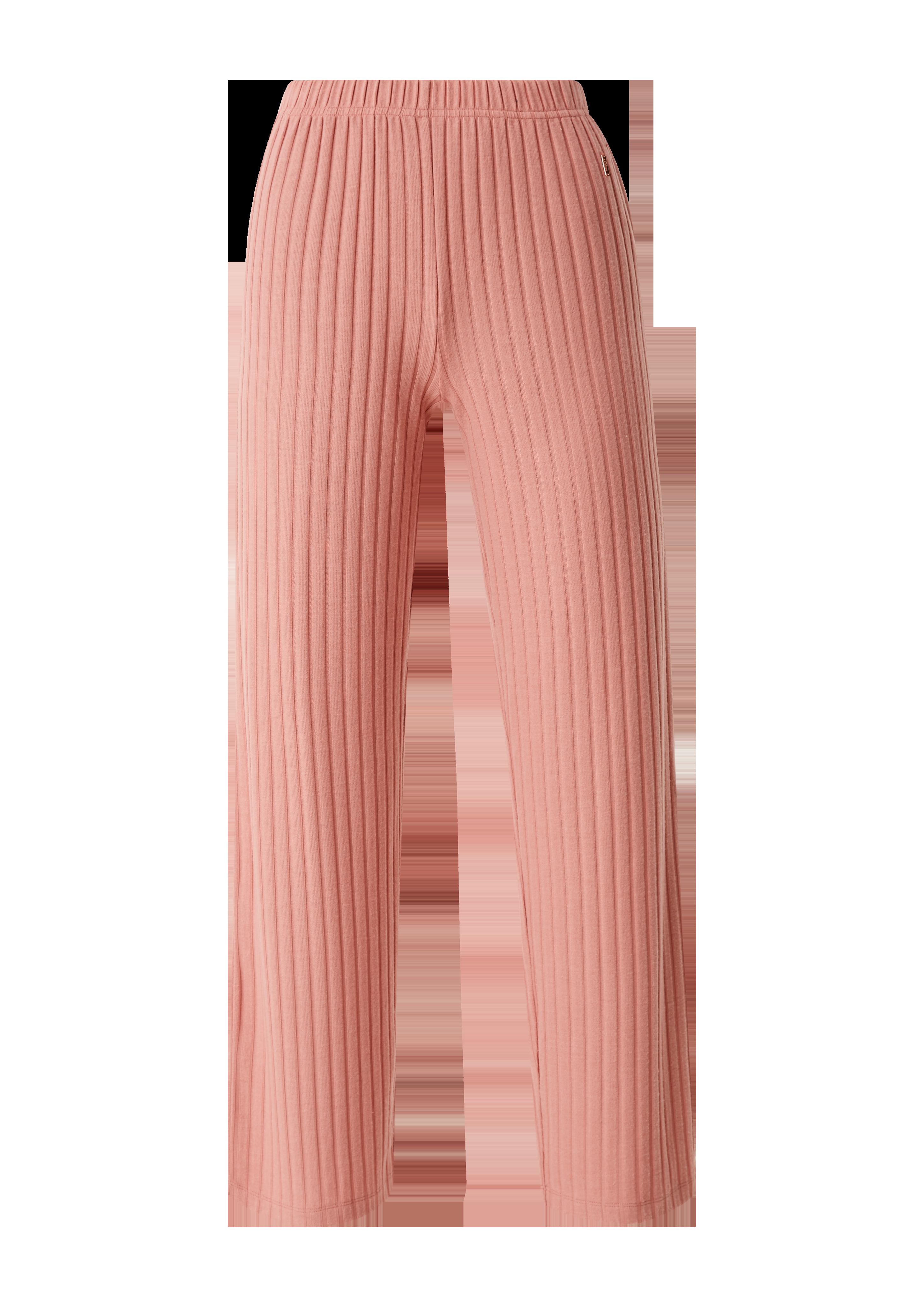 Loungehose mit Rippstruktur  6006275-4100