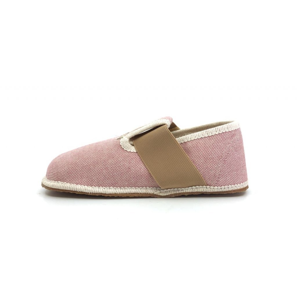 Pegres BF01U Rosa Barfußhauschuhe