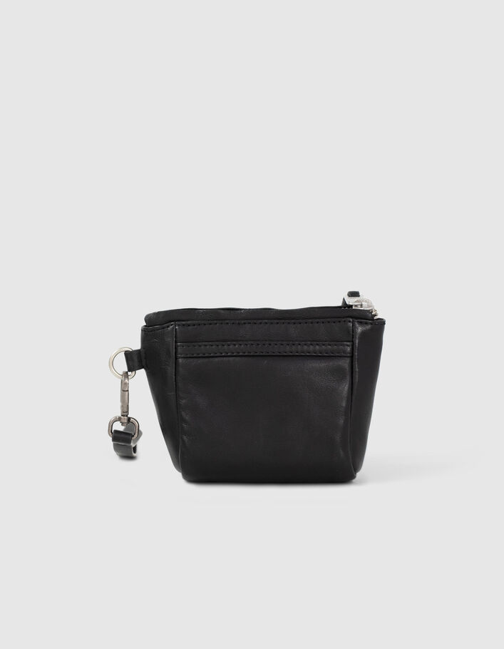 Le 1440 TOY coloirs noir en cuir d'agneau chrome free femme