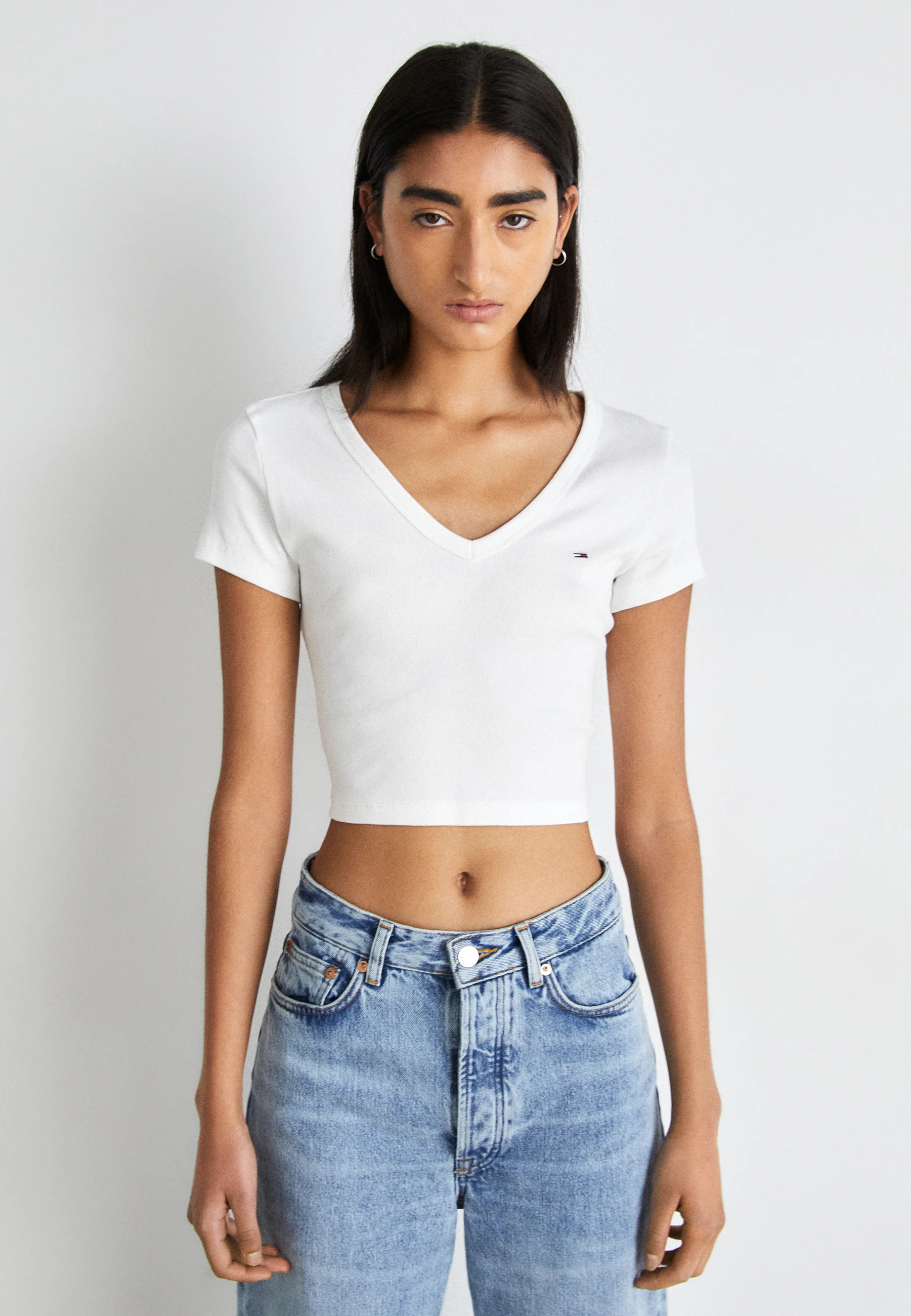 Tommy Jeans SLIM ESSENTIAL - Camiseta básica