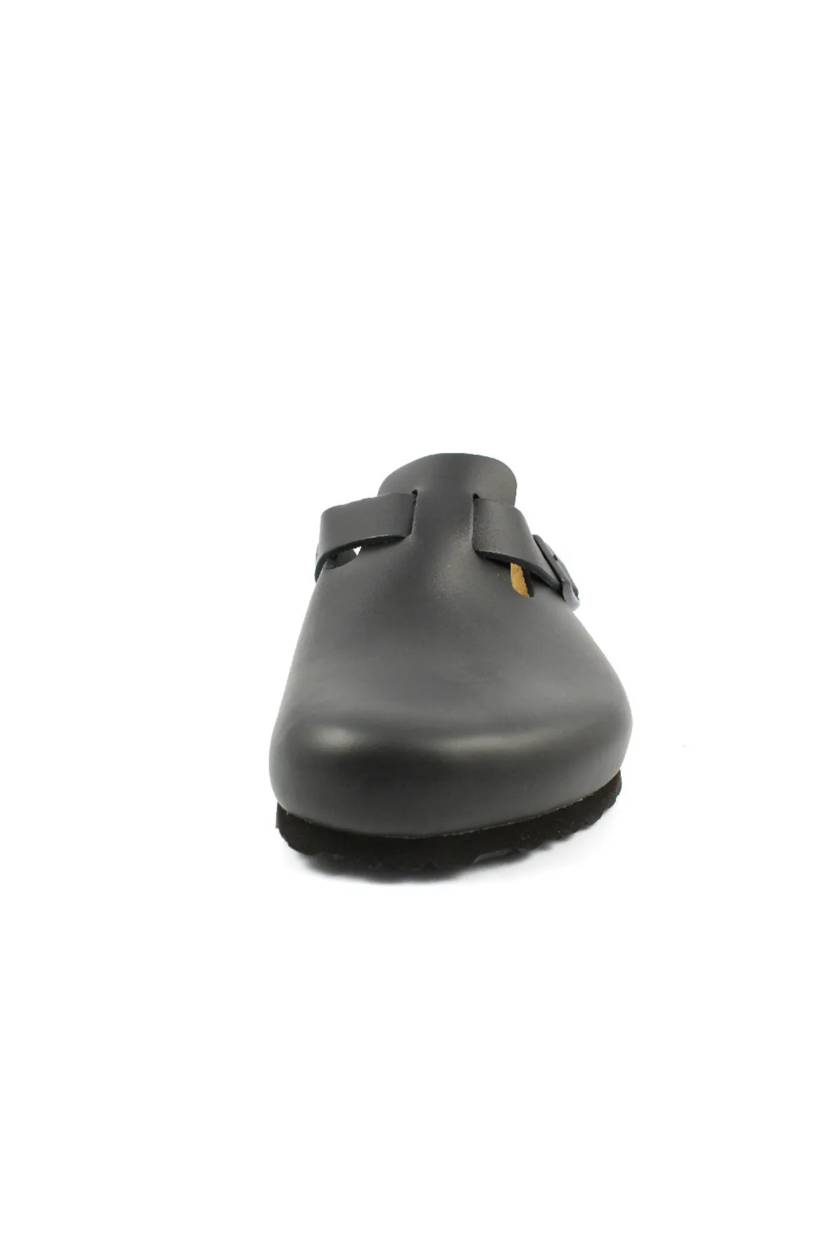 Birkenstock  Pantolette - Schwarz - Flacher Absatz