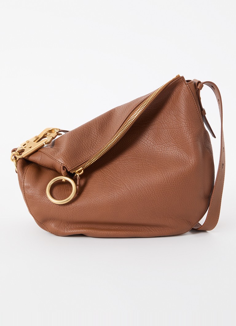 Borsa a tracolla Burberry Knight in pelle di vitello