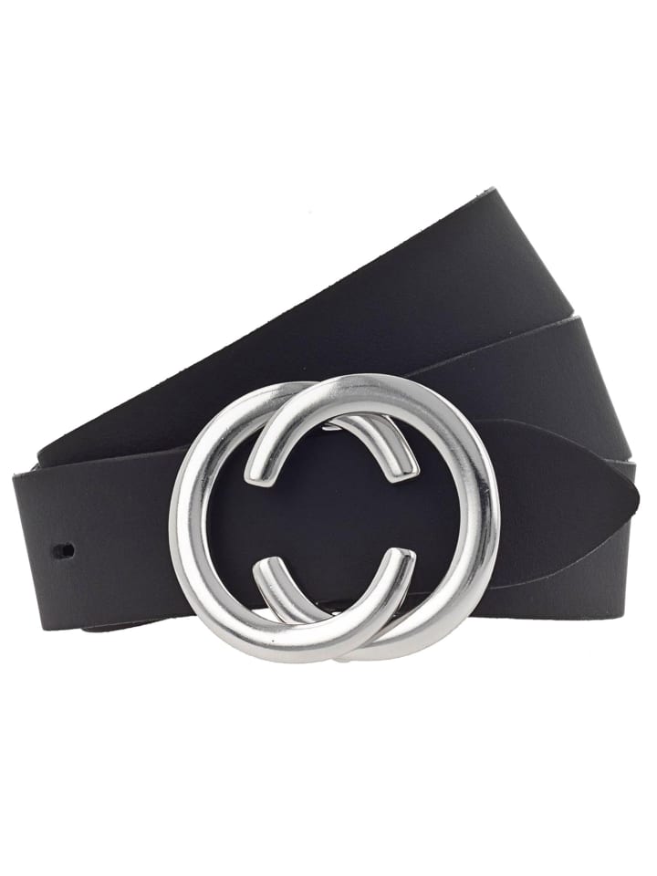 Vanzetti Gürtel Leder in black günstig kaufen