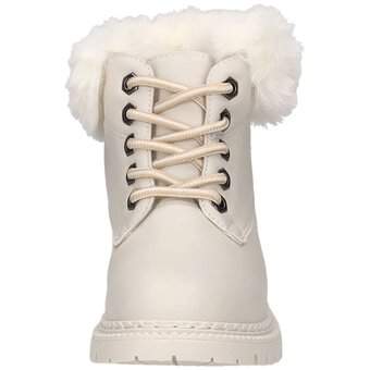 Puccetti Schnür Boots in weiß