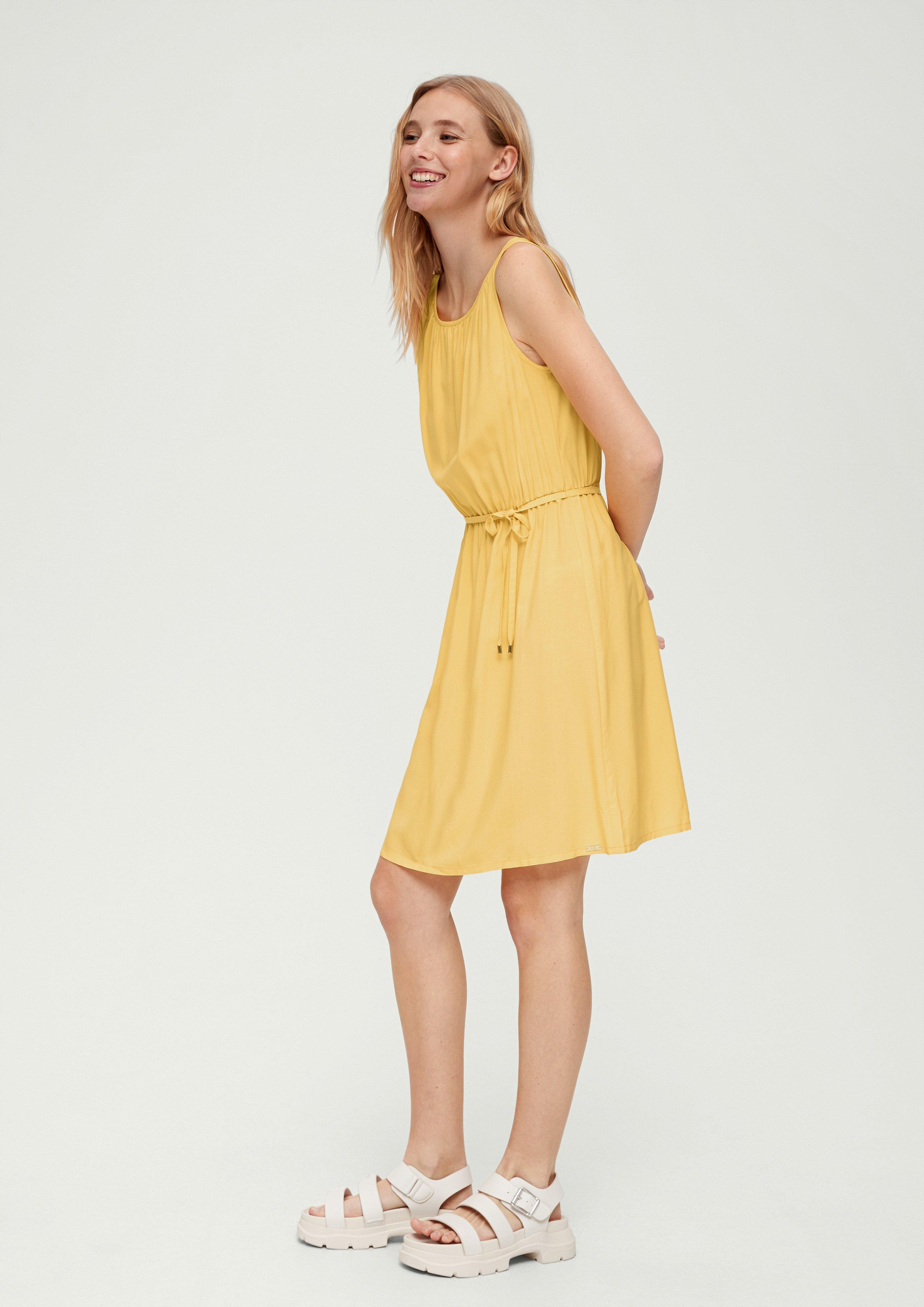 Viskosekleid mit Raffung  2130846-1317