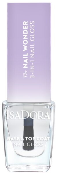 IsaDora Nail Wonder 3-in-1 Nagelunter- & Nagelüberlack