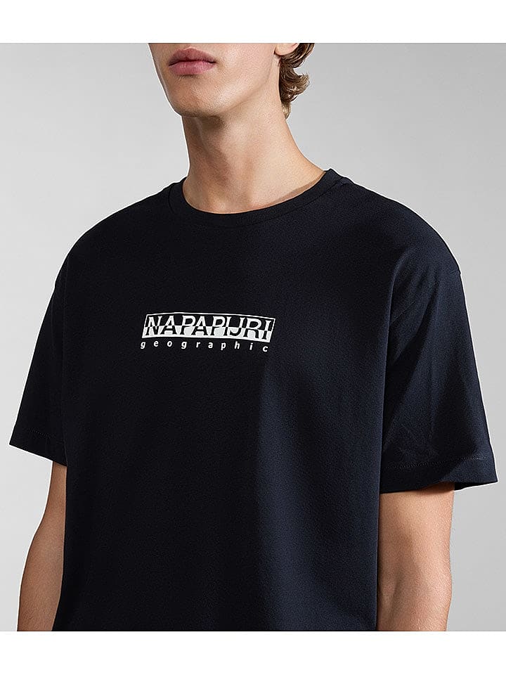 Napapijri Shirt in Schwarz günstig kaufen M