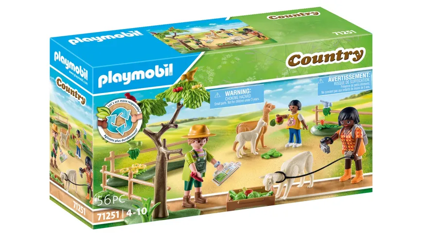 PLAYMOBIL 71251 - Country - Alpaka-Wanderung