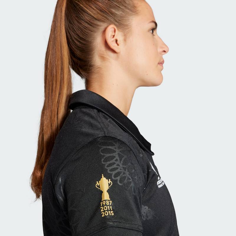 adidas All Blacks Rugby Heimtrikot Funktionsshirt Damen