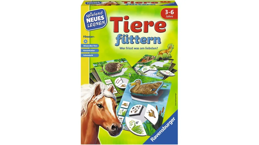 Ravensburger Spiel - Tiere füttern