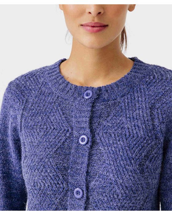 Cardigan maille chinée chaude Thermolactyl
