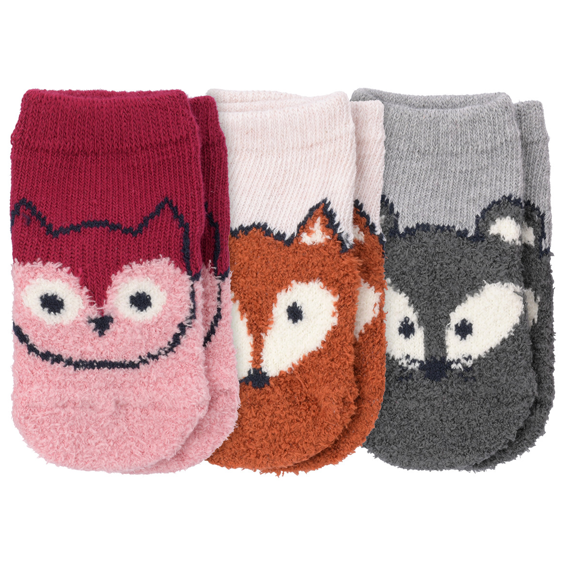 3 Paar Baby Stoppersocken im Set