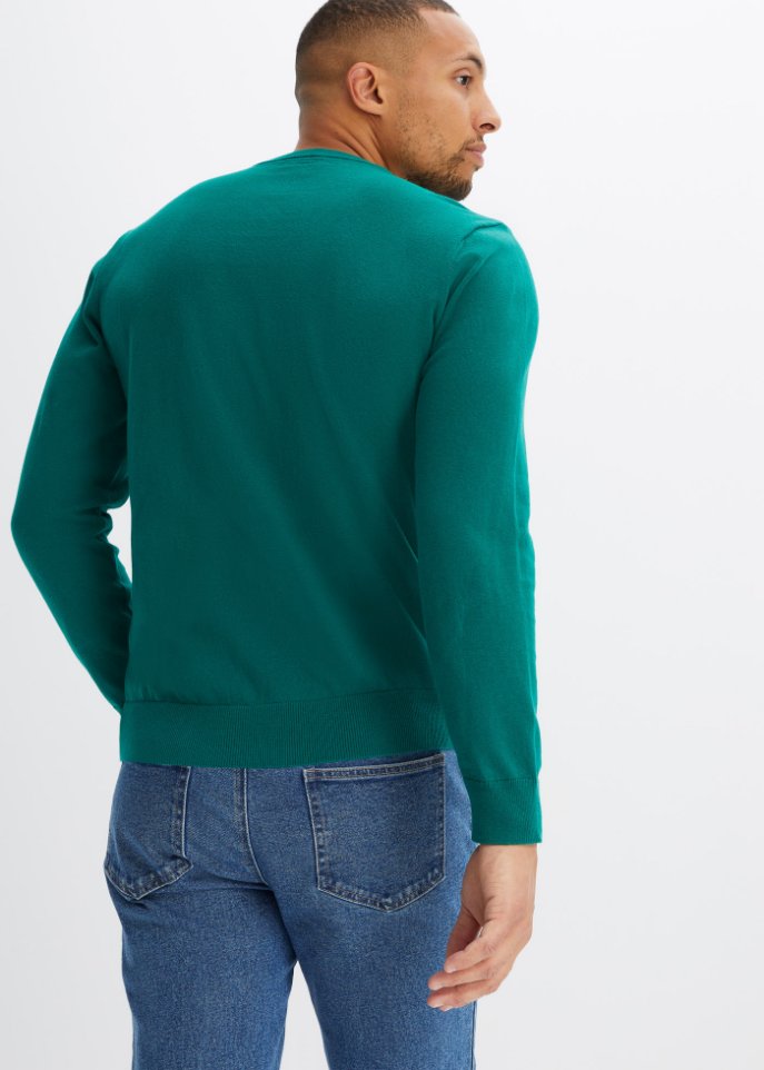Pullover mit V-Ausschnitt