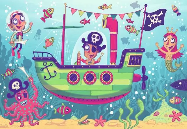 Kinderpuzzle ab 4 Jahren - Land in Sicht - 24 Teile