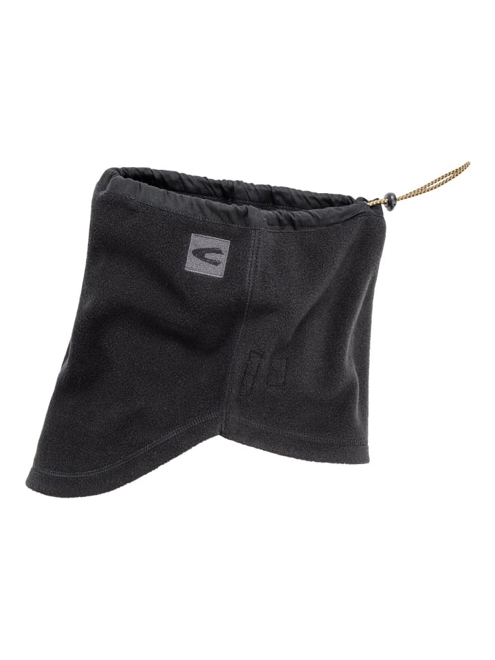 Camel Active Schal aus recyceltem Fleece in Schwarz günstig kaufen onesize