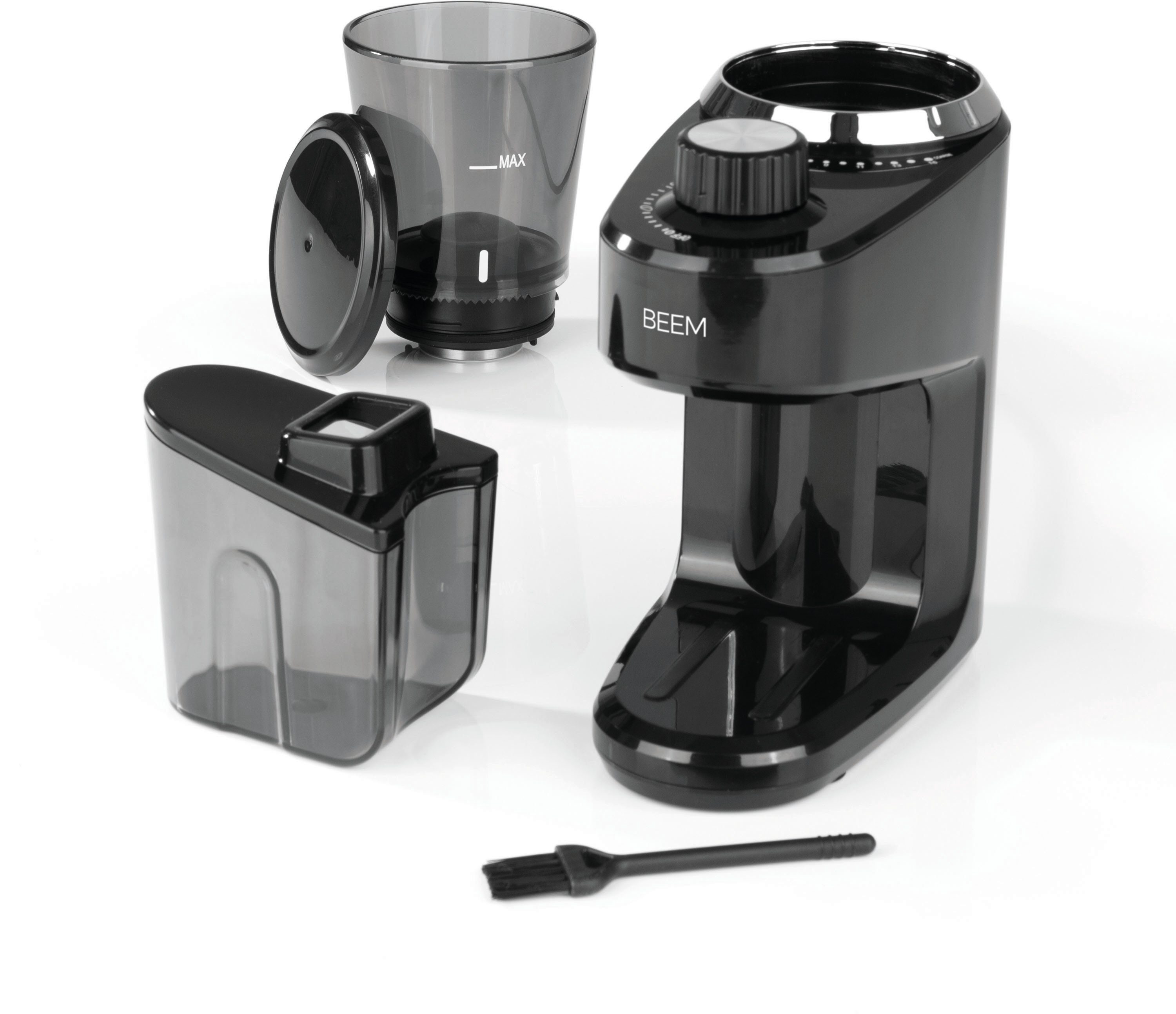 BEEM Kaffeemühle GRIND-Intense, 150 W, Kegelmahlwerk, 160 g Bohnenbehälter