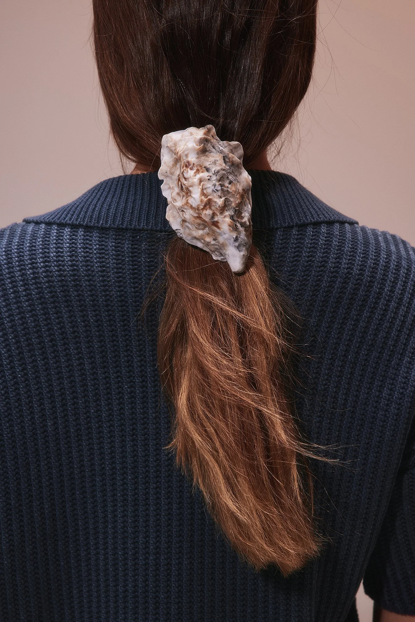 Haarspange mit Muschel