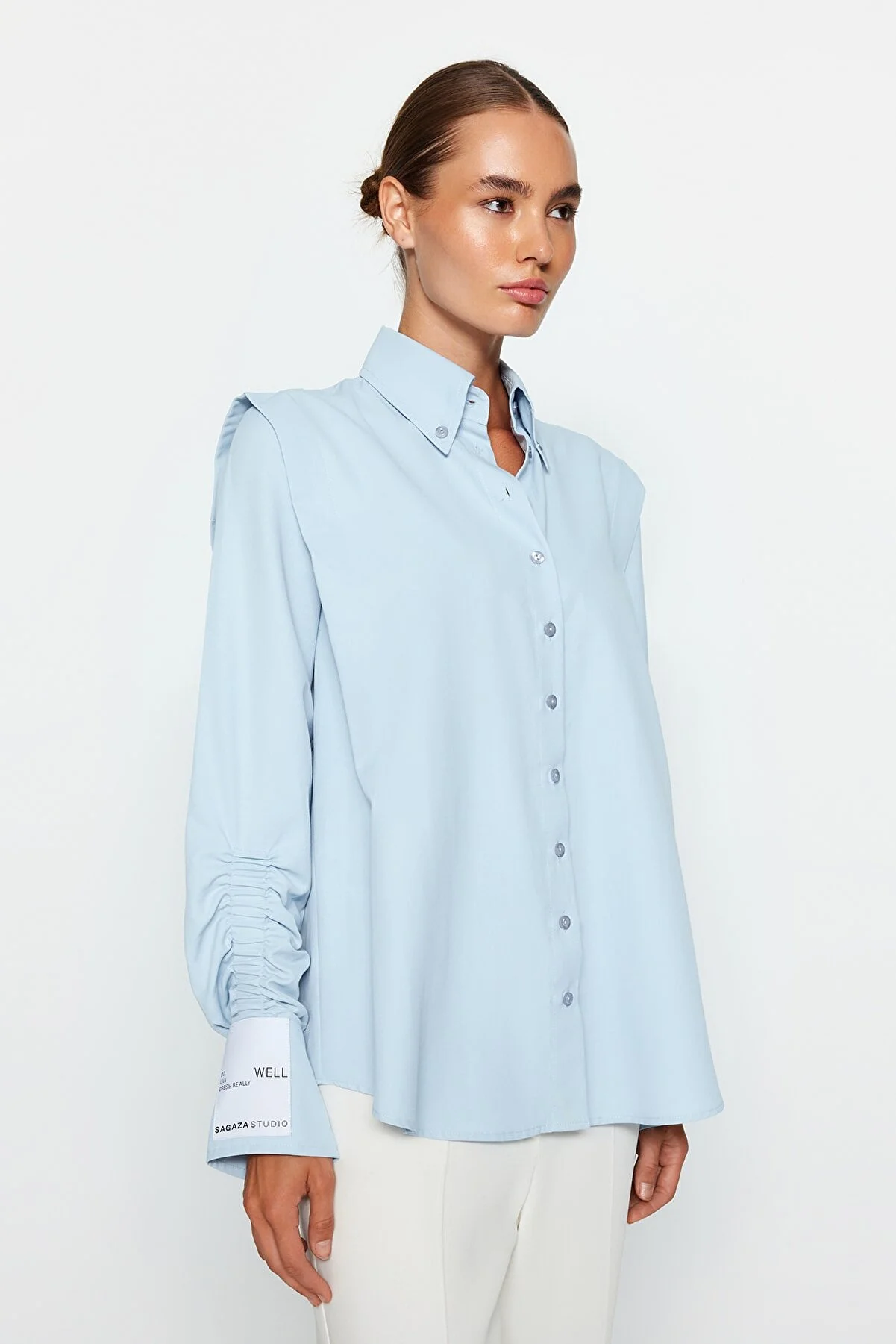 Trendyol Collection  Hemd - Dunkelblau - Regular Fit